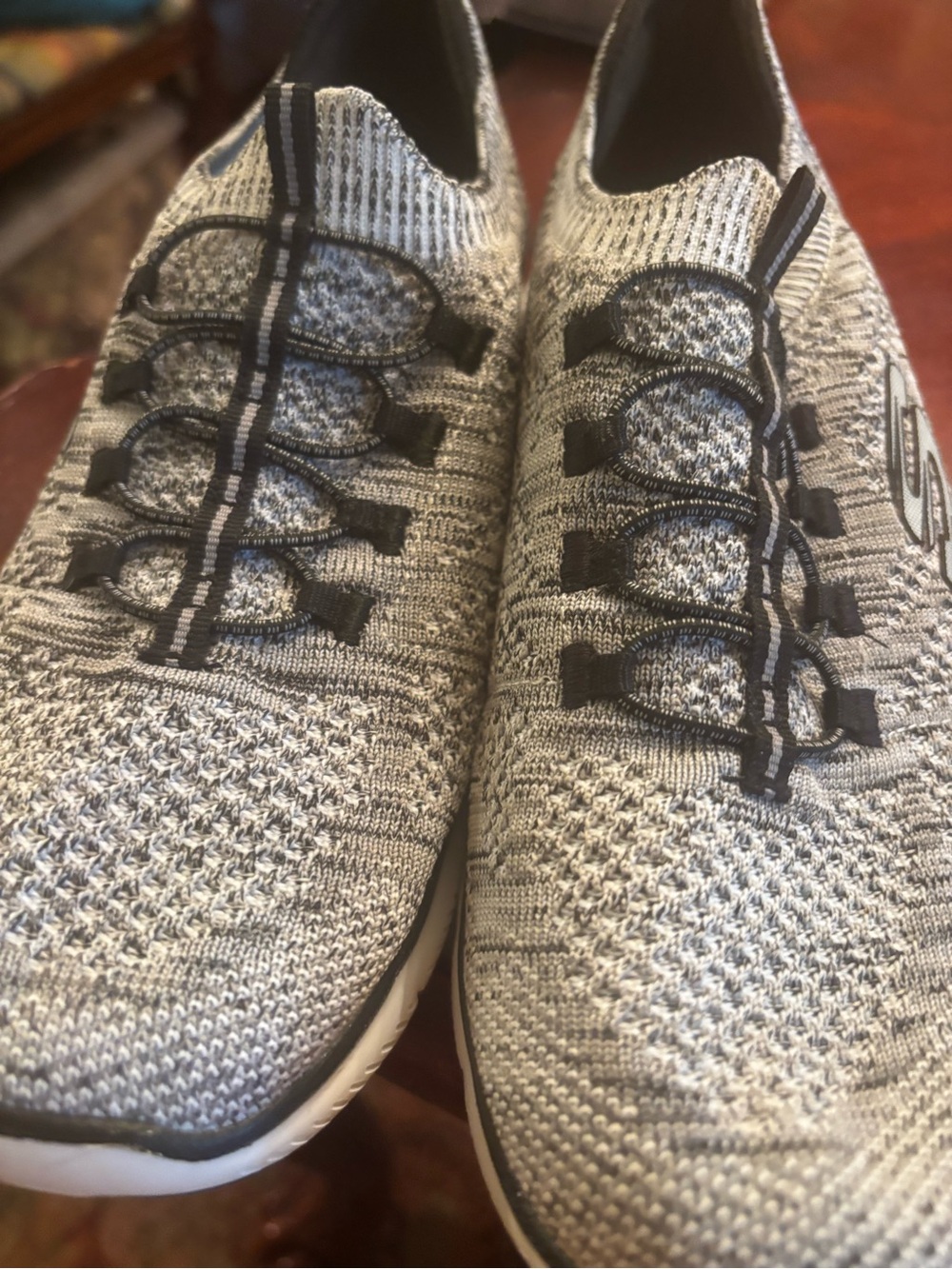 Skechers Women's Gray Slip-On Athletic Sneakers